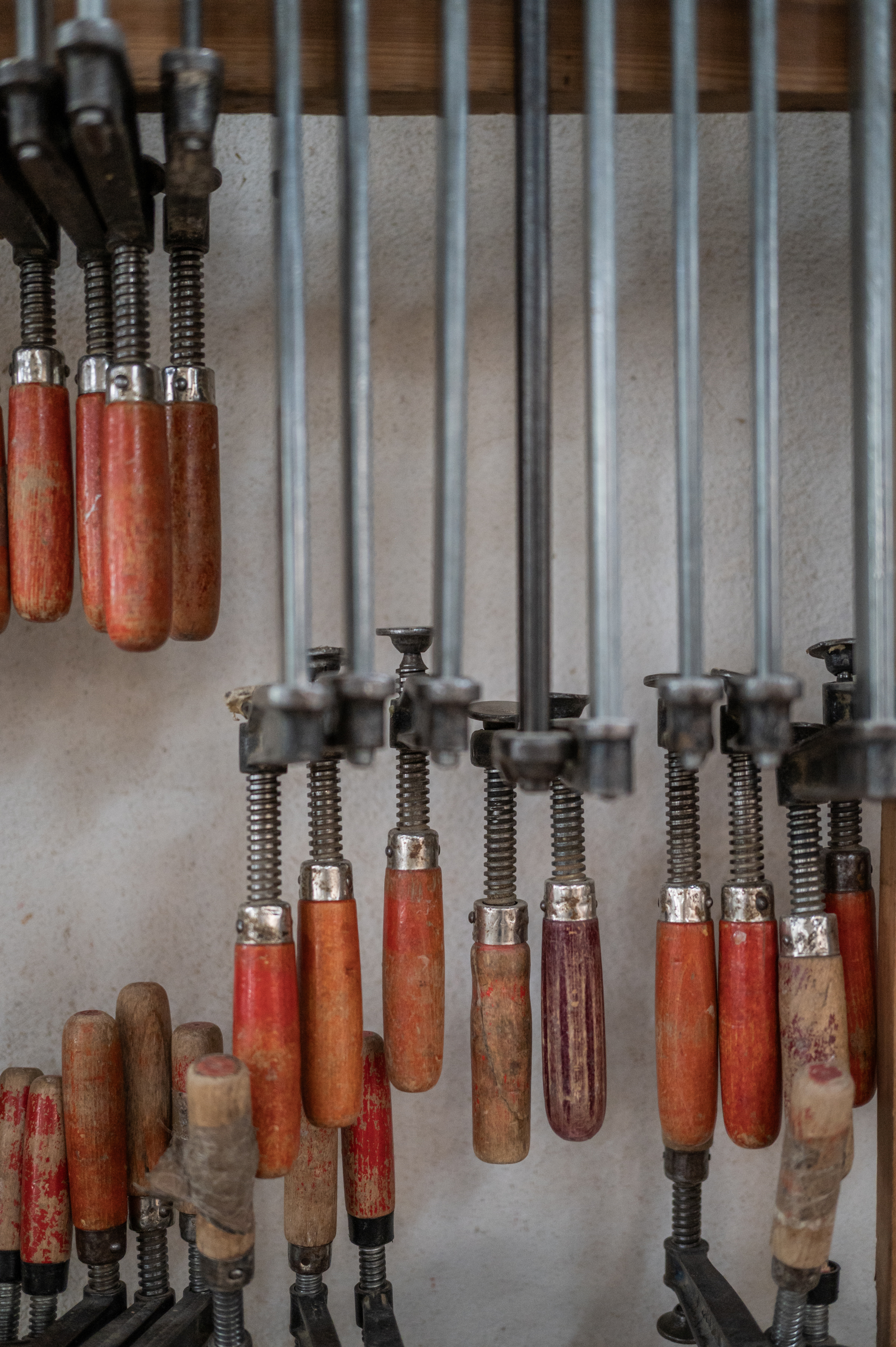 Handwerkzeuge in der Tischlerei Weger